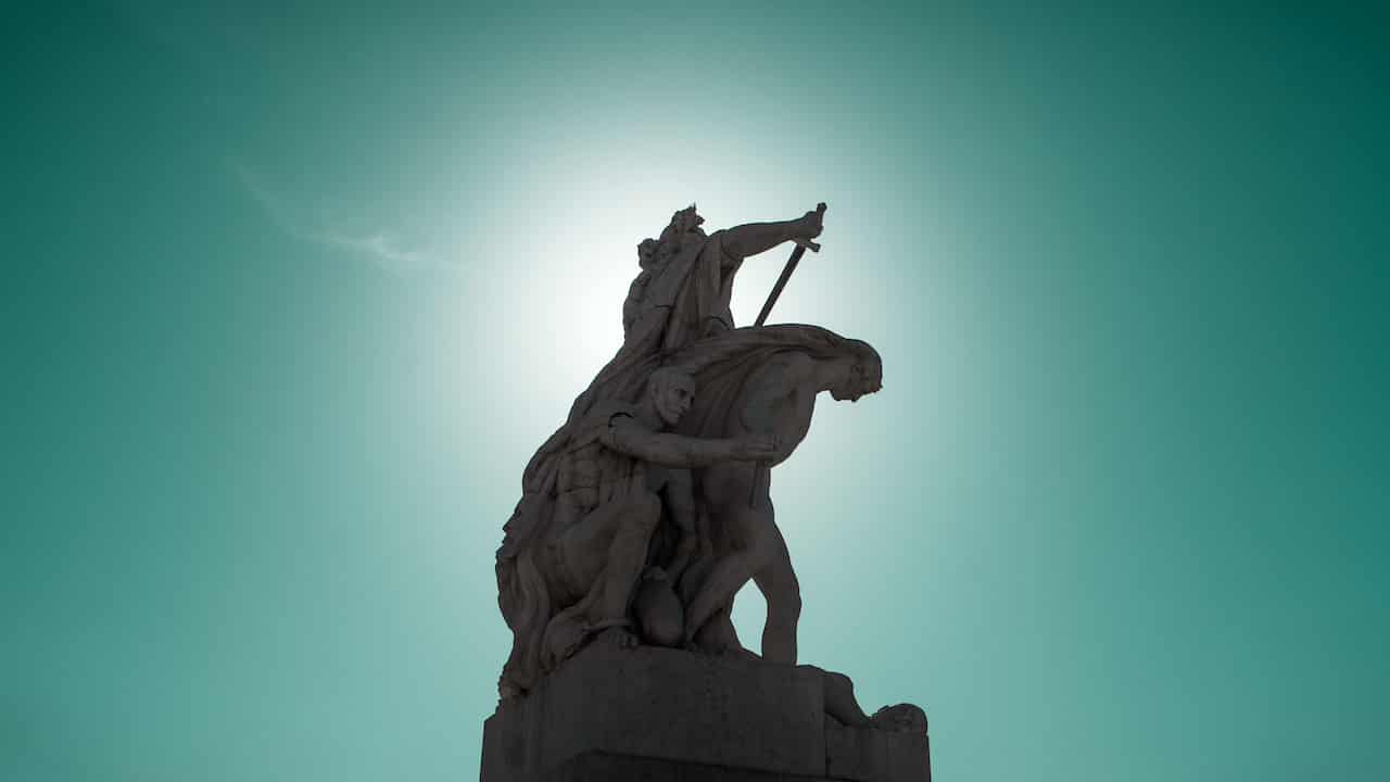 Italy statue