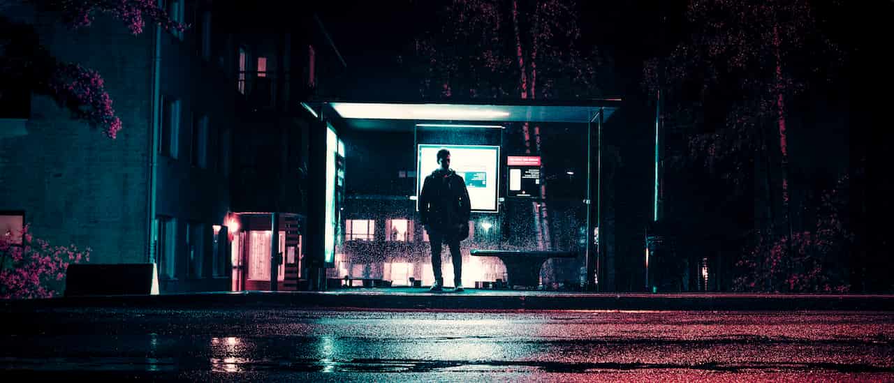 Waiting in rain May 2019