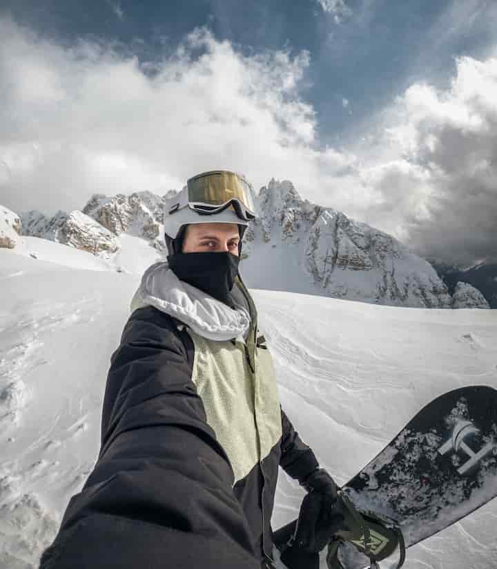 Cortina d'Ampezzo Harald selfie