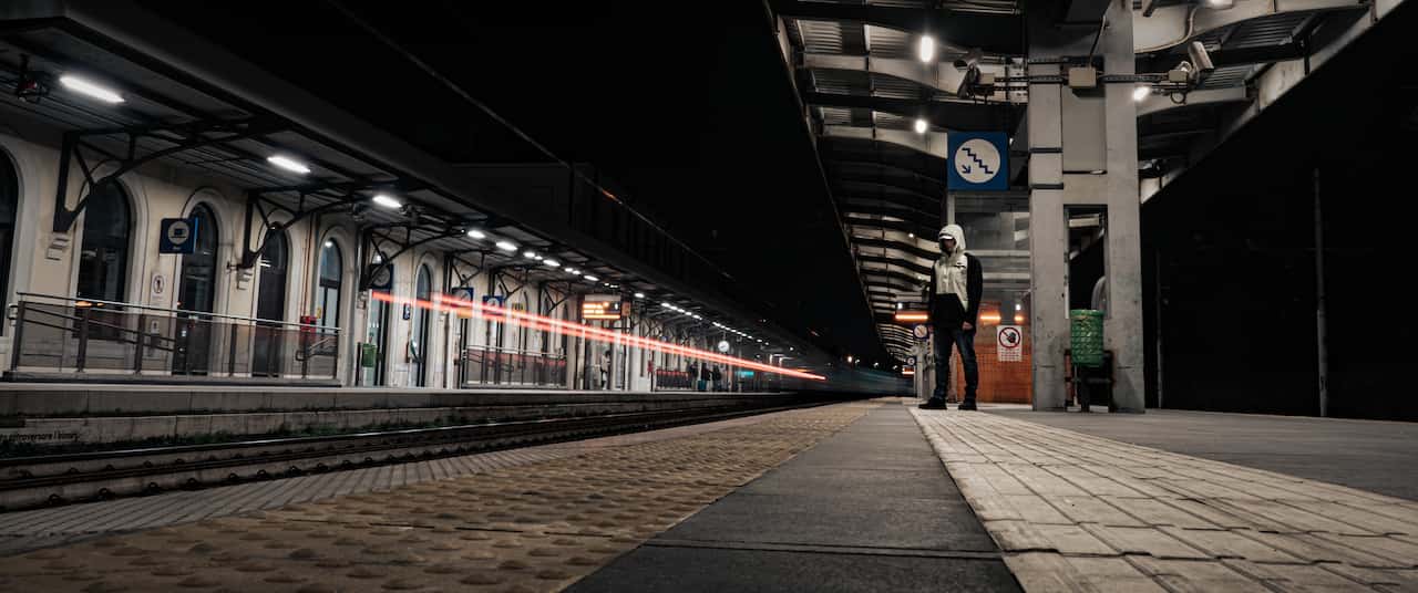 Monfalcone Train Station (Italy), 16 March 2024