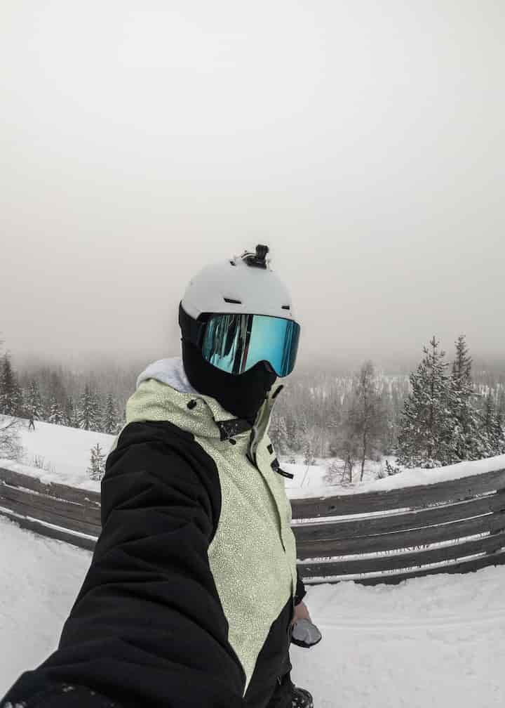 Selfie in Säfsen, Sweden January 27, 2024