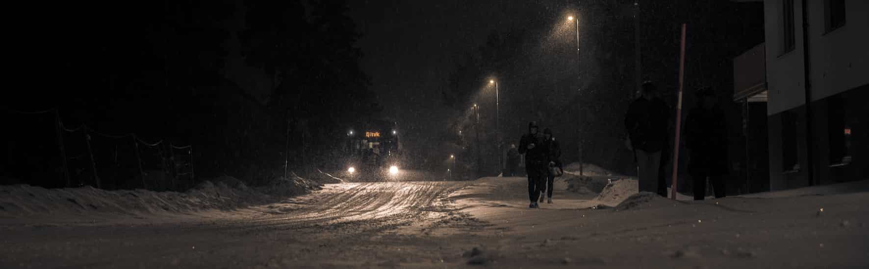 Karlstad Campus Winter Night, 2024